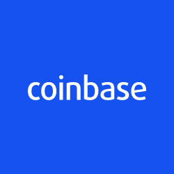 coinbase bitcoin exchange logo