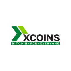 xcoins crypto exchange logo